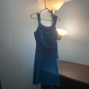 Victorias Secret Blue Bra Top cross cross dress